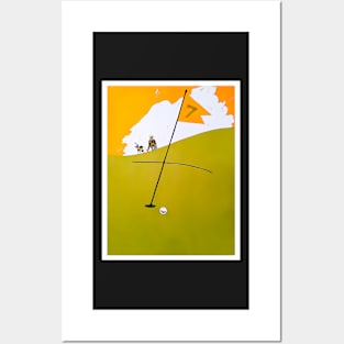 1927 Golf Illustration Posters and Art